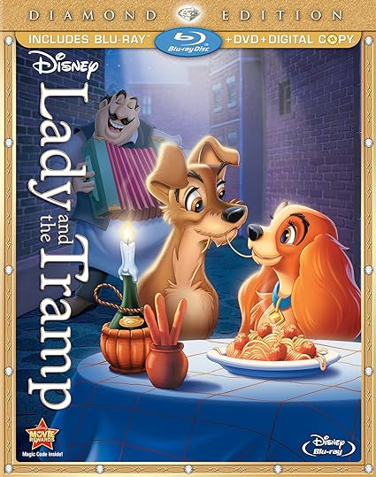 Lady And The Tramp: Diamond Edition (Previously Owned BLU-RAY/DVD Combo)