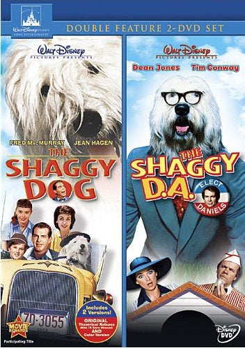 The Shaggy Dog / The Shaggy D.A. (Previously Owned DVD)