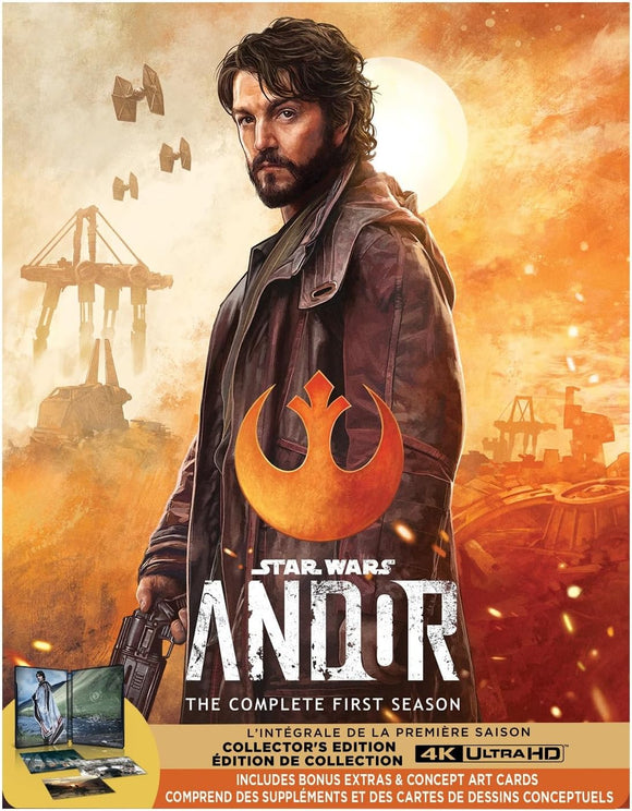 Andor: Season 1 : (Steelbook 4K UHD) Pre-order March 15/24 Coming to Our Shelves April 30/24