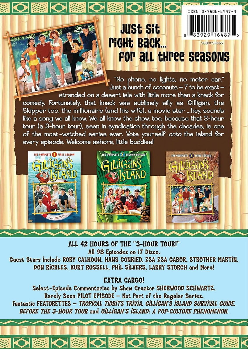 Gilligan's Island: The Complete Series (DVD) – Videomatica Ltd (since 1983)