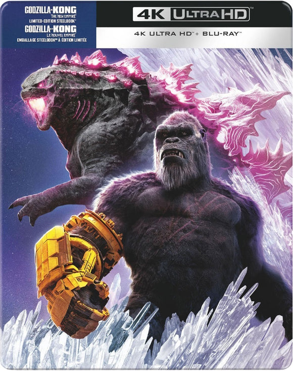 Godzilla X Kong: The New Empire (Limited Edition Steelbook 4K UHD) Pre-Order April 30/24 Coming to Our Shelves June 11/24