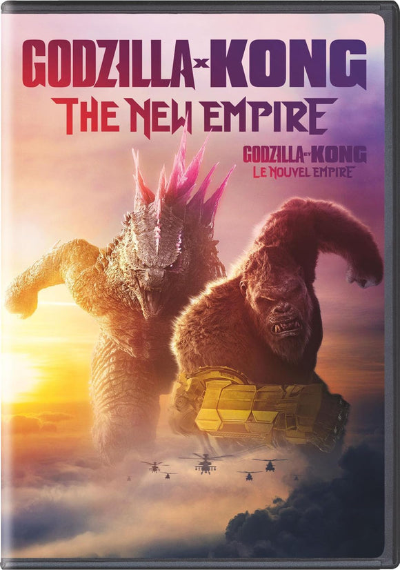 Godzilla X Kong: The New Empire (DVD) Pre-Order April 30/24 Release Date June 11/24