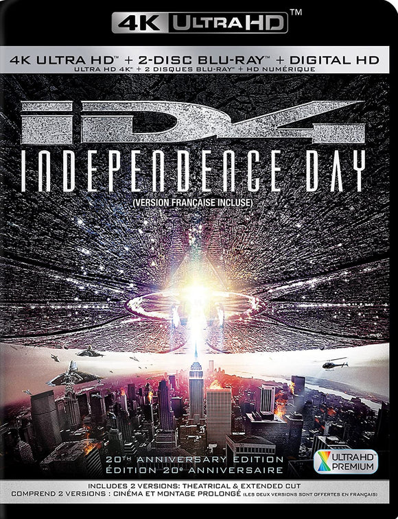 Independence Day (Previously Owned 4K UHD/BLU-RAY Combo)