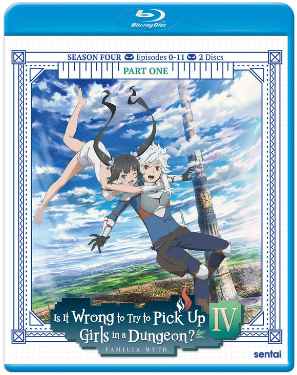 Is It Wrong To Try To Pick Up Girls In A Dungeon? Season 4 Part 1 (BLU-RAY)