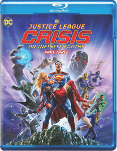 Justice League: Crisis On Infinite Earths Part 3 (BLU-RAY) Pre-Order June 7/24 Release Date July 23/24