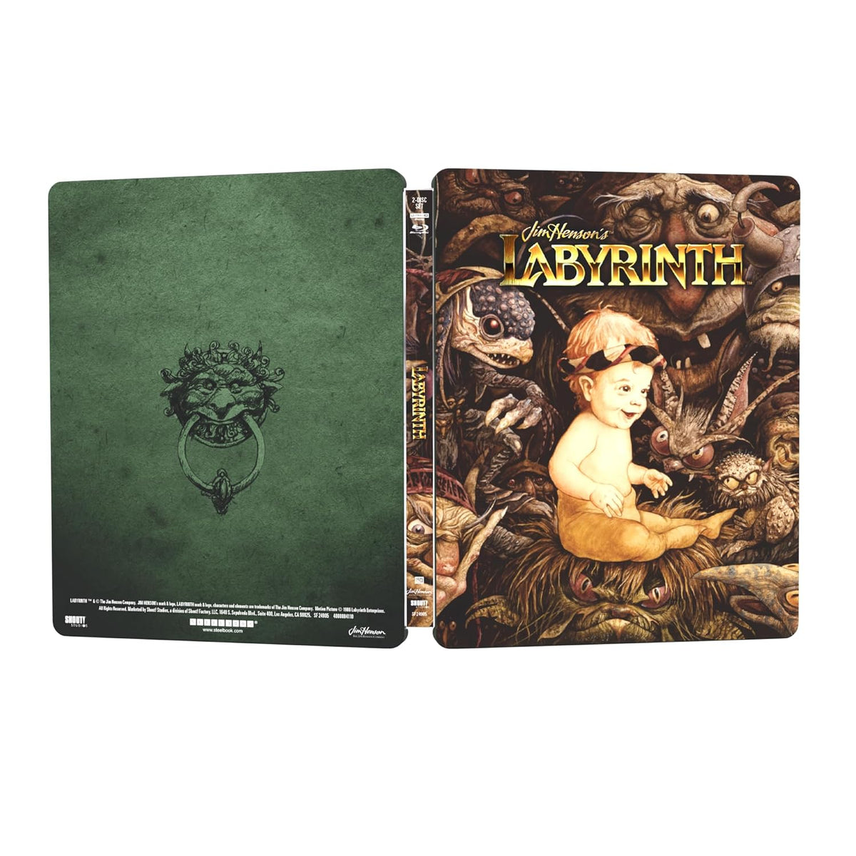 Labyrinth (Limited Edition Steelbook 4K UHD/BLURAY Combo