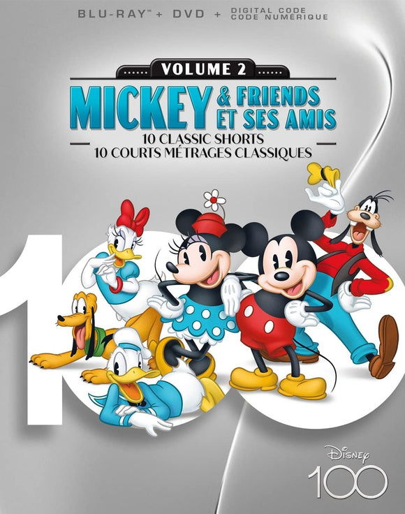 Mickey & Minnie 10 Classic Shorts: Volume 2 (BLU-RAY/DVD Combo)