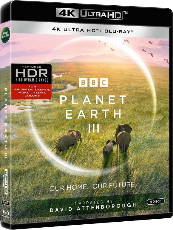 Planet Earth III (4K UHD/BLU-RAY Combo) Release Date April 30/24