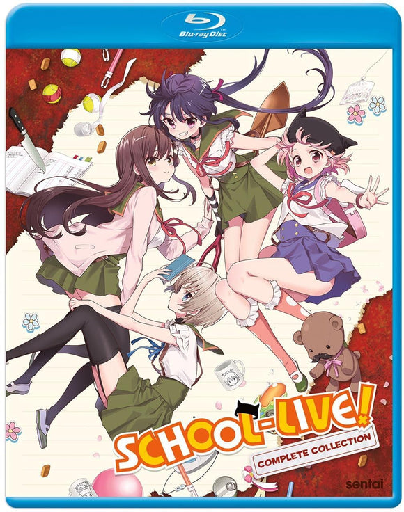 School-Live! Complete Collection (BLU-RAY) Pre-Order June 27/24 Release Date July 9/24