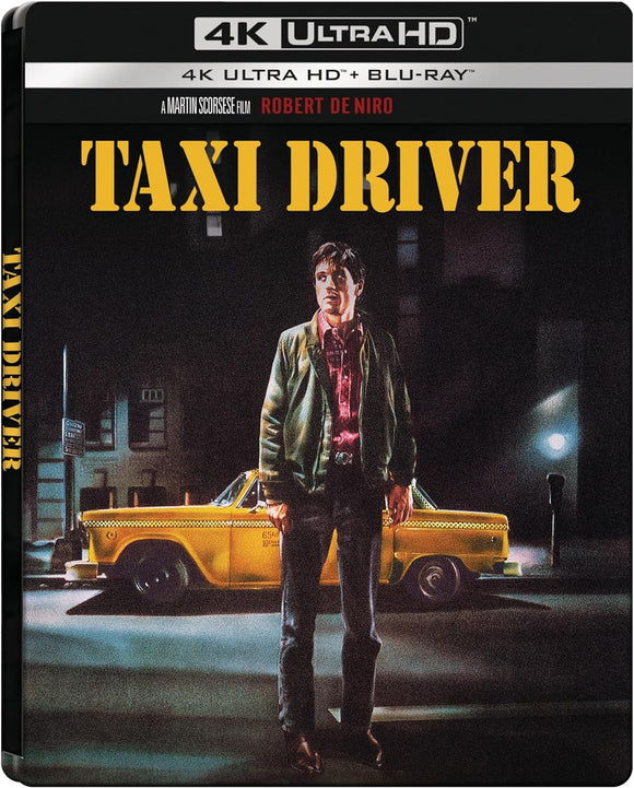 Taxi Driver (Limited Edition Steelbook 4K UHD) Pre-Order May 21/24 Release Date June 25/24