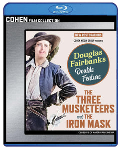 Douglas Fairbanks Double Feature: The Three Musketeers / The Iron Mask (BLU-RAY)