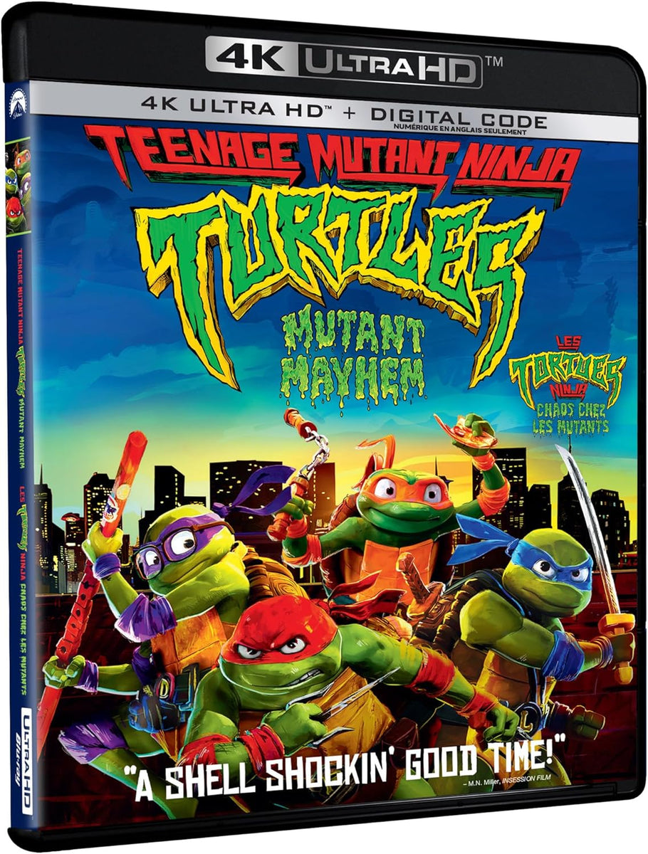 Teenage Mutant Ninja Turtles: Mutant Mayhem 4K Ultra HD Blu-ray +