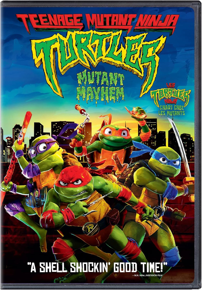 Teenage Mutant Ninja Turtles: Mutant Mayhem (DVD) – Videomatica Ltd (since  1983), image size:838x1200