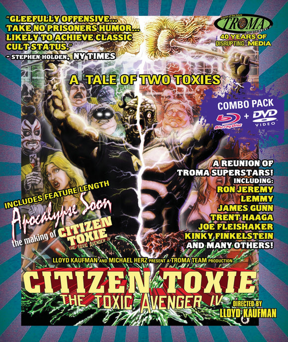 Citizen Toxie: the Toxic Avenger IV (BLU-RAY/DVD Combo)