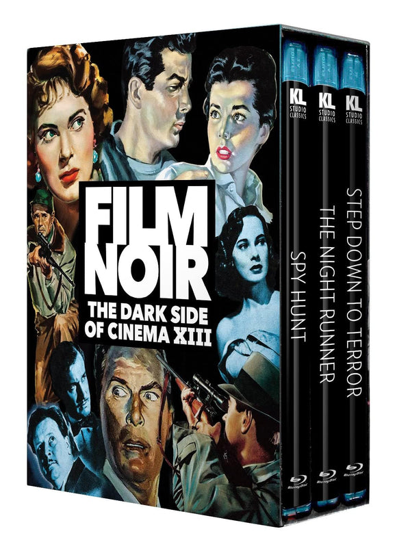 Film Noir: The Dark Side of Cinema XIII (Spy Hunt / The Night Runner / Step Down To Terror) (BLU-RAY)