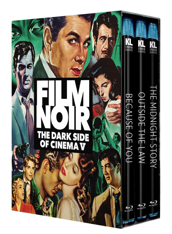 Film Noir: The Dark Side of Cinema V (Because of You / Outside the Law / The Midnight Story) (BLU-RAY)