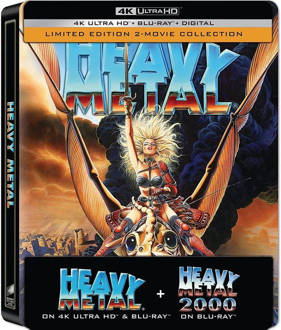Heavy Metal/Heavy Metal 2000 (Steelbook 4K UHD/BLU-RAY Combo) Re-Release Coming to Our Shelves May 28/24