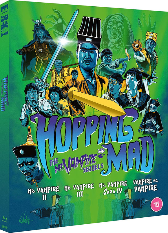 Hopping Mad: The Mr Vampire Sequels (Limited Edition Region B BLU-RAY)