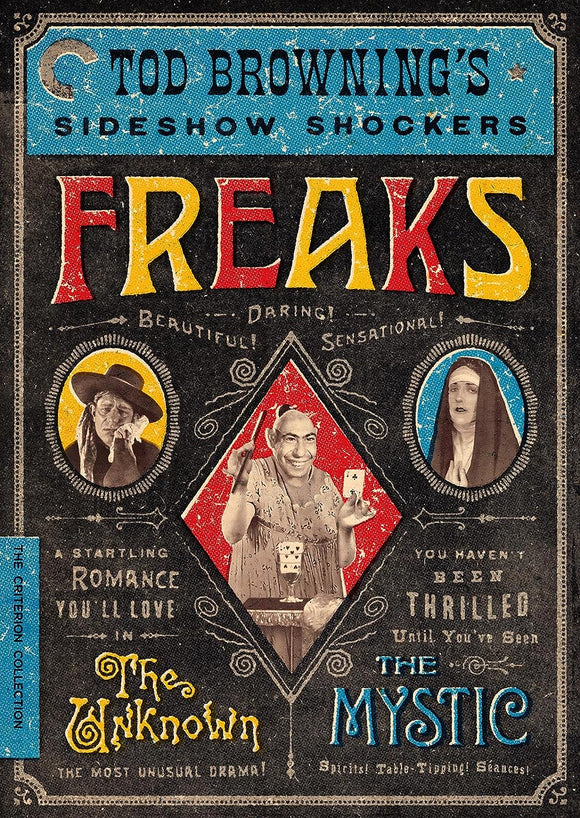 Freaks / The Unknown / The Mystic: Tod Browning’s Sideshow Shockers (DVD)