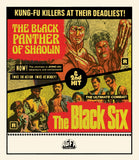 Black Panther of Shaolin, The + The Black Six (US Import Limited Edition Slipcover BLU-RAY)