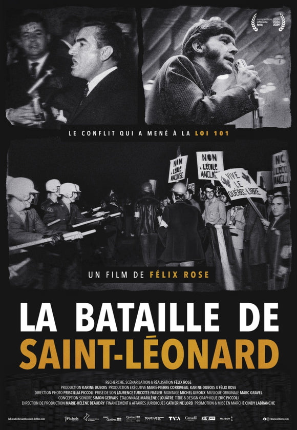 La bataille de Saint-Léonard (DVD) Pre-Order Deadline January 17/25 Release Date February 11/25