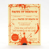Faces of Death IV (US Import Limited Edition Slipcase 4K UHD/BLU-RAY Combo) Release Date November 24/26