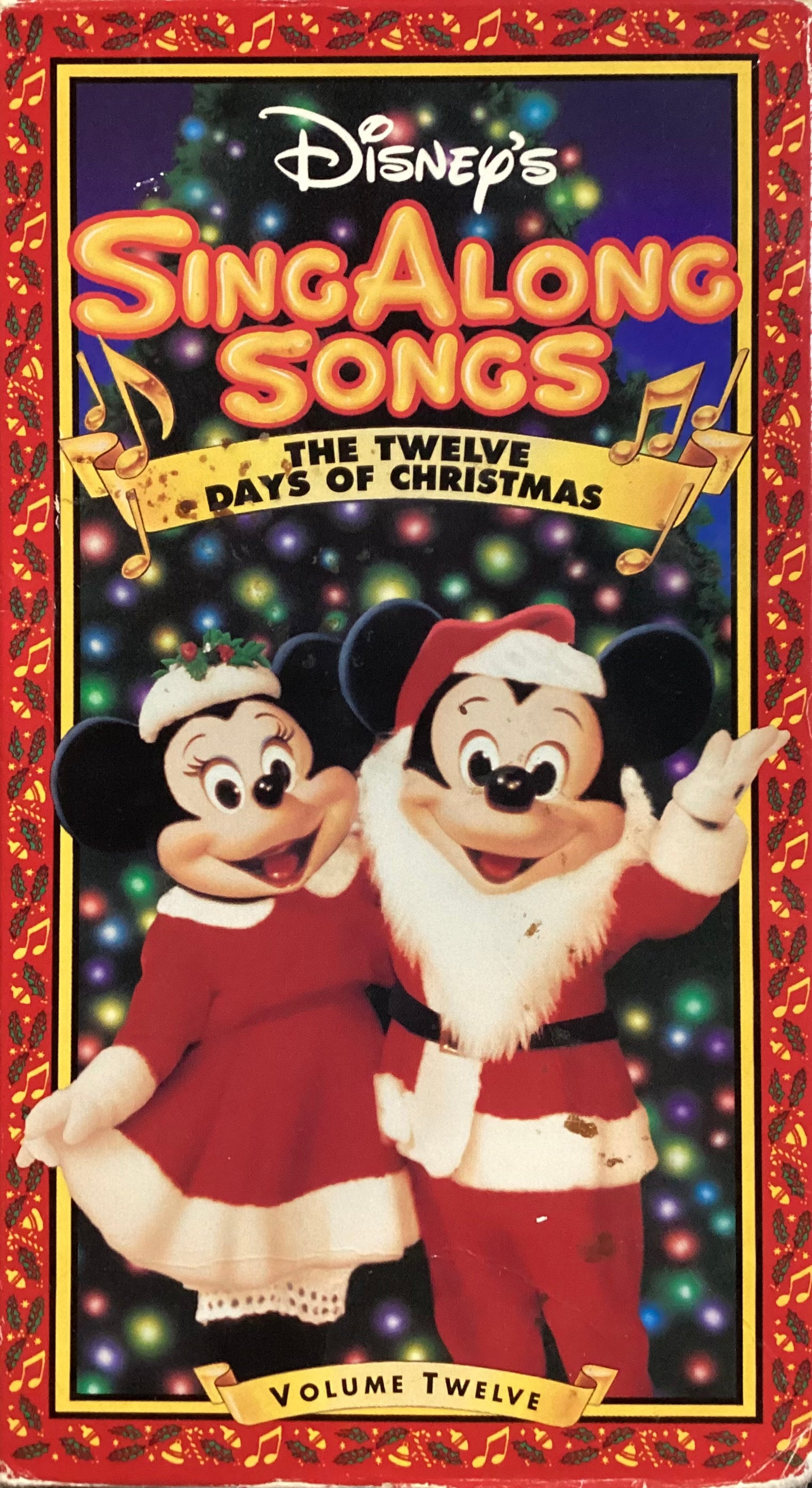 Disney’s Sing Along Songs: The Twelve Days of Christmas (Previously Owned VHS)