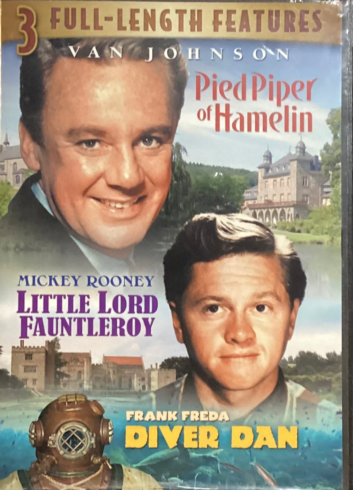 Diver Dan/ Pied Piper on Hamelin/Little Lord Fauntleroy (Previously Owned DVD)