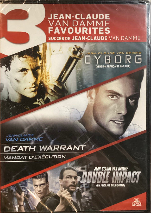 Jean-Claude Van Damme 3 Favourites (Previously Owned DVD)