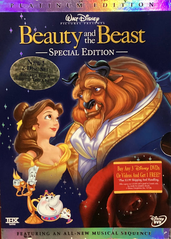 Beauty And The Beast: Platinum Edition (Previously Owned DVD)