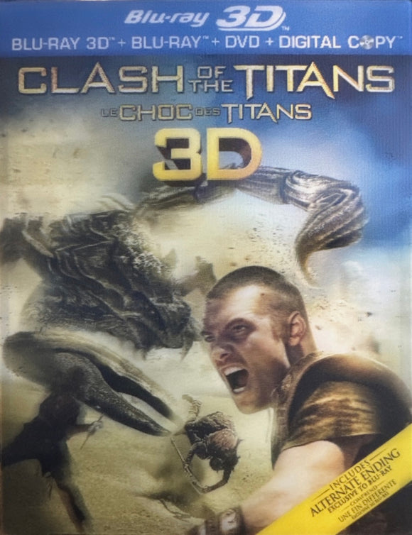 Clash Of The Titans (2010) (Previously Owned 3D BLU-RAY/BLU-RAY Combo)