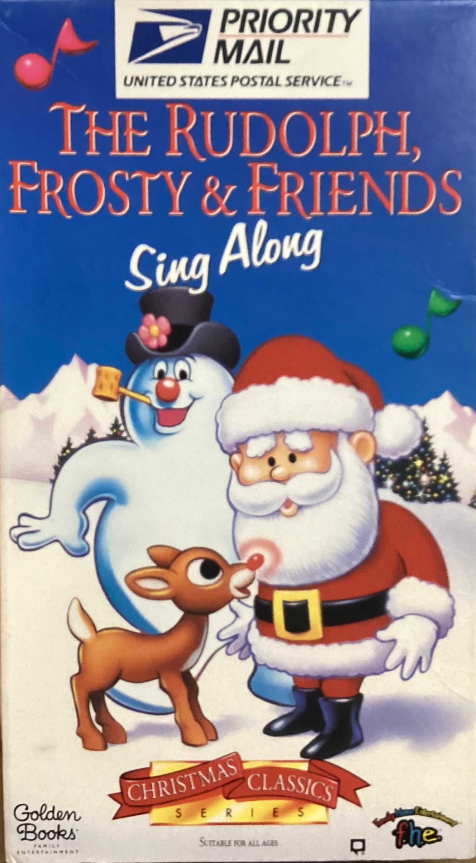 Rudolph, Frost and Friends Sing Along (Previously Owned VHS)