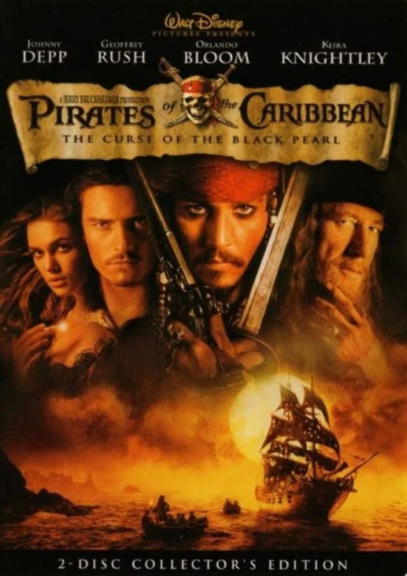 Pirates of the Caribbean: The Curse of the Black Pearl (Previously Owned DVD)