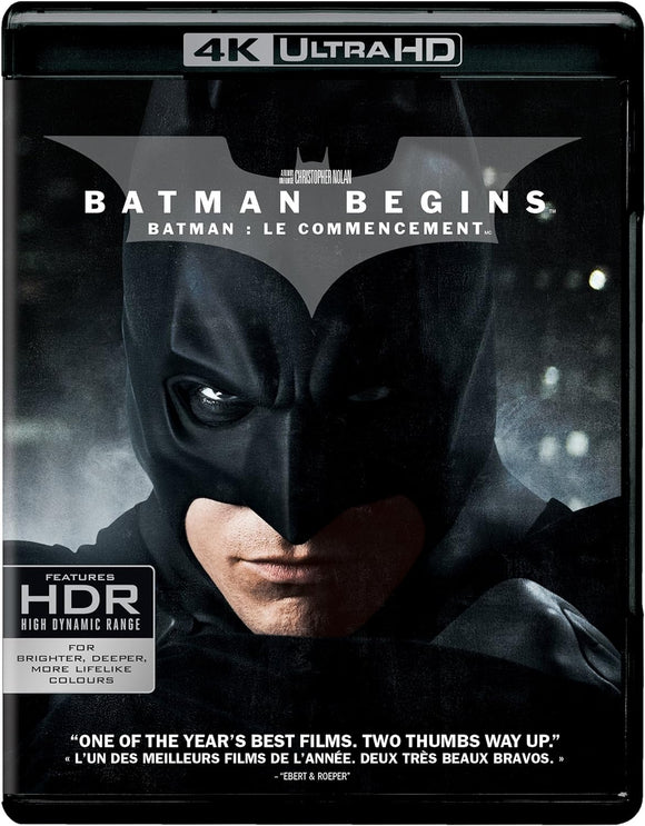 Batman Begins (4K/BLU-RAY Combo)