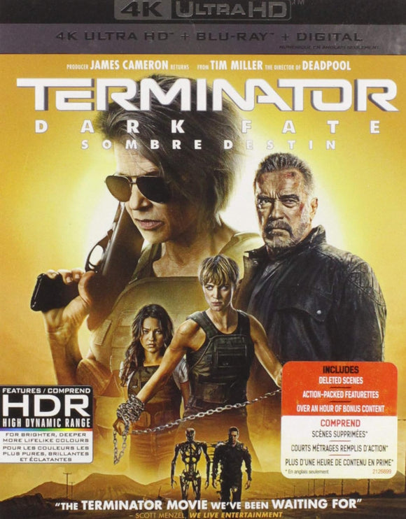 Terminator: Dark Fate (Previously Owned 4K UHD/BLU-RAY Combo)
