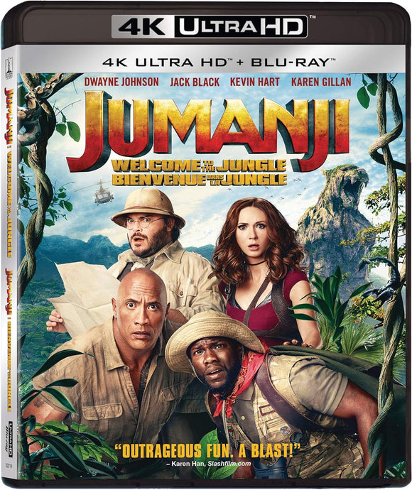 Jumanji: Welcome To The Jungle (Previously Owned 4K UHD/BLU-RAY Combo)