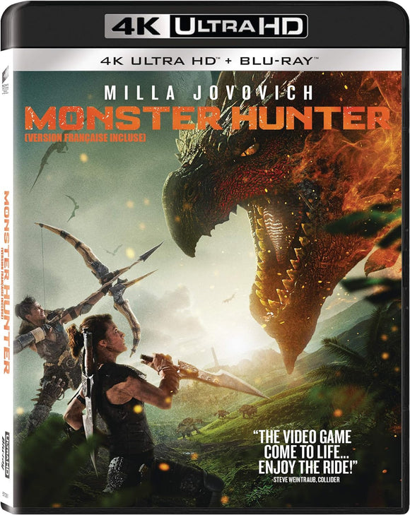 Monster Hunter (Previously Owned 4K/BLU-RAY Combo)