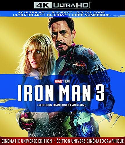 Iron Man 3 (Previously Owned 4K/BLU-RAY Combo)