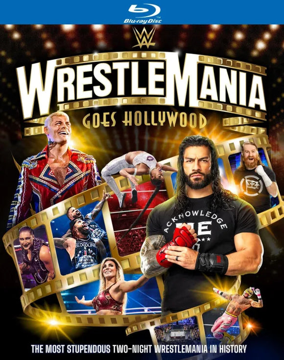 WWE: Wrestlemania Goes Hollywood (2023) (Previously Owned BLU-RAY)