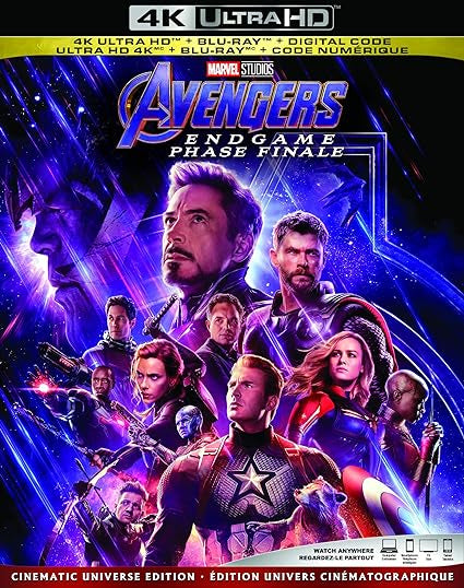 Avengers: Endgame (Previously Owned 4K/BLU-RAY Combo)