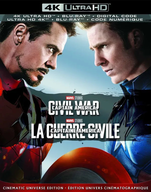 Captain America: Civil War (Previously Owned 4K/BLU-RAY Combo)