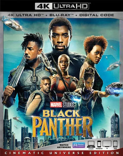 Black Panther (Previously Owned 4K/BLU-RAY Combo)