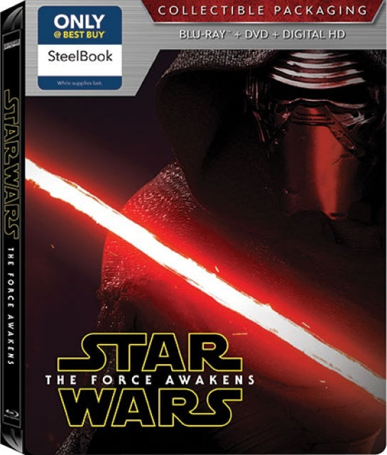Star Wars: Episode VII - The Force Awakens (Previously Owned Steelbook BLU-RAY)