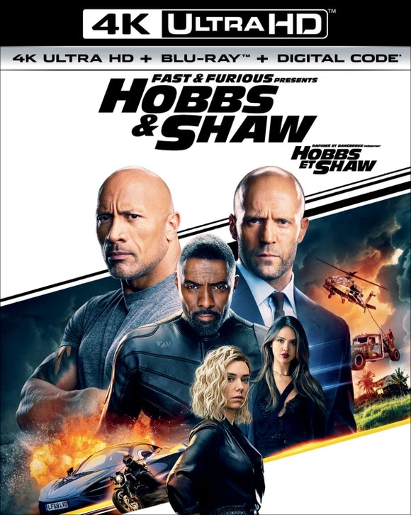 Fast & Furious Presents: Hobbs & Shaw (Previously Owned 4K/BLU-RAY Combo)