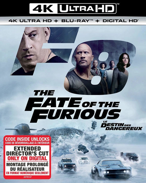 Fast & The Furious: Fate Of The Furious (Previously Owned 4K/BLU-RAY Combo)