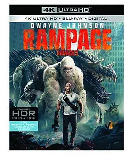 Rampage (Previously Owned 4K UHD/BLU-RAY Combo)