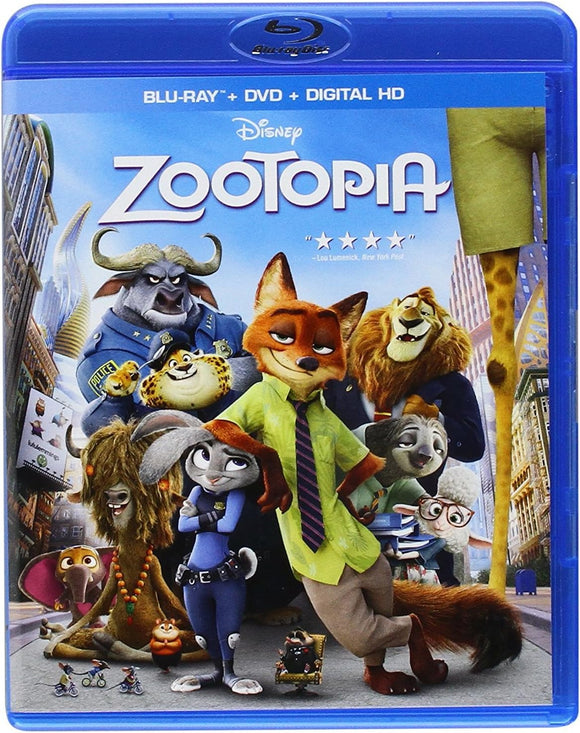 Zootopia (Previously Owned BLU-RAY/DVD Combo)