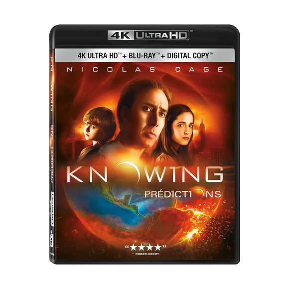 Knowing (Previously Owned 4K UHD + BLU-RAY Combo)