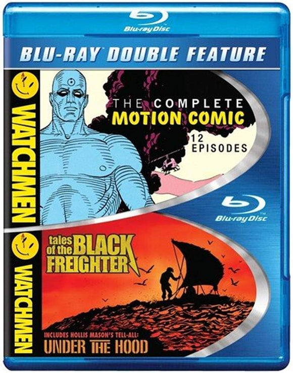 Watchmen: The Complete Motion Comic/ Watchmen: Tales of the Black Freighter & Under the Hood (Previously Owned BLU-RAY)