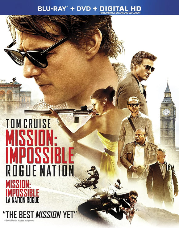 Mission: Impossible: Rogue Nation (Previously Owned BLU-RAY/DVD Combo)